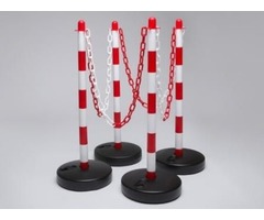 Plastic Chain Barrier for Crowd Control and Safety | free-classifieds-canada.com - 3