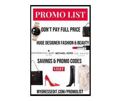 Women's Designer Fashion & Cosmetics Promo Codes - Updated Daily | free-classifieds-canada.com - 1