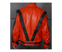 Happy Christmas| MICHAEL JACKSON VINTAGE RED LEATHER JACKET | free-classifieds-canada.com - 3