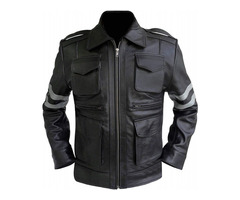 Happy Christmas| Resident Evil Leons Kennedy Leather Jacket | free-classifieds-canada.com - 3