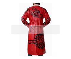 Happy Christmas| WWE Wrestlers Scorpion Red Leather Coat | free-classifieds-canada.com - 1