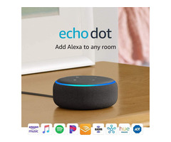 Echo Dot (3rd Gen) - Smart Speaker With Alexa - Charcoal | free-classifieds-canada.com - 1