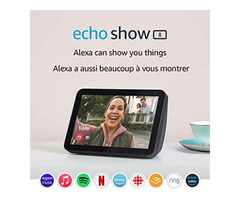 Introducing Echo Show 8 – HD 8" Smart Display With Alexa – Charcoal | free-classifieds-canada.com - 1