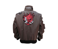 Cyberpunk 2077 Samurai Synthetic Leather Jacket | free-classifieds-canada.com - 1