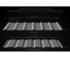 Best Diamond Rib Roofing Panels Calgary - Trimet | free-classifieds-canada.com - 1
