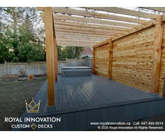 Efficient Pergola Builder | Royal Innovation Deck Builder | free-classifieds-canada.com - 1
