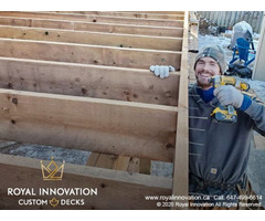 Want to Make Your Dream Deck With the Most Experienced Deck Builders in Toronto? - Royal Innovation  | free-classifieds-canada.com - 1