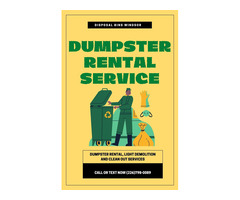 Windsor Dumpster Rental Service | free-classifieds-canada.com - 1