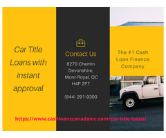 Car title Loans in Edmonton | free-classifieds-canada.com - 1