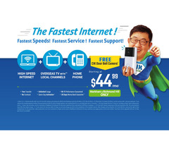 Unlimited High Speed Internet Bundle with TV and Home Phone | free-classifieds-canada.com - 1