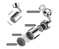 Universal 720° Rotatable Faucet Sprayer Head with Durable Copper | free-classifieds-canada.com - 3