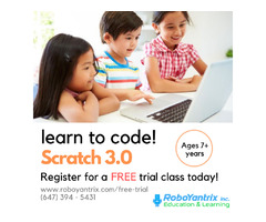 Online Robotics Classes for Kids age 7+ years (FREE Trial Class) | free-classifieds-canada.com - 2