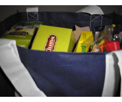 NEW Grocery Bags with bottom insert NO PLASTIC 2 for $7 | free-classifieds-canada.com - 2