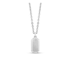 Trendy Steel Small Dog Tag Cremation Pendant for Ashes | free-classifieds-canada.com - 1