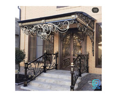 Vintage And Modern Wrought Iron Canopy Awning, Laser Cut Pergola Canopy | free-classifieds-canada.com - 5