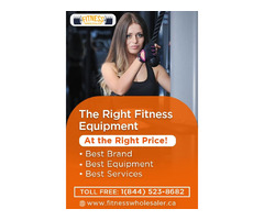 Variety of fitness equipment from FitnessWholesaler | free-classifieds-canada.com - 2