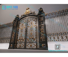 Latest Wrought Iron Fence And Gate Design By NGUYEN PHONG | free-classifieds-canada.com - 1