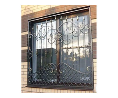 Beautiful Vintage Wrought Iron Window Frames, Window Grills | free-classifieds-canada.com - 2