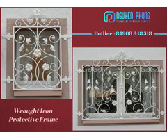 Beautiful Vintage Wrought Iron Window Frames, Window Grills | free-classifieds-canada.com - 3
