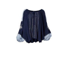 Latest fashion trends- Embroidered Peasant Top | free-classifieds-canada.com - 2