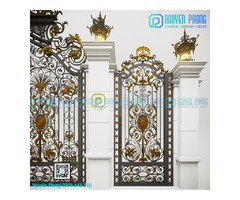 Decorative Automatic Wrought Iron Main Gate Design | free-classifieds-canada.com - 2