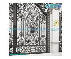 Decorative Automatic Wrought Iron Main Gate Design | free-classifieds-canada.com - 3