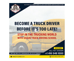 Want To Become A Truck Driver? | free-classifieds-canada.com - 1