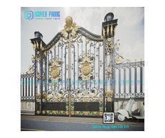 OEM Custom Vintage Wrought Iron Main Gate, Driveway Gate | free-classifieds-canada.com - 3