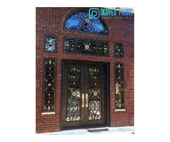 Handcrafted Classic Wrought Iron Entry Doors | free-classifieds-canada.com - 5