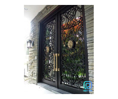 Handcrafted Classic Wrought Iron Entry Doors | free-classifieds-canada.com - 7