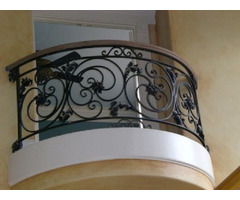 Elegant Hand-forged Wrought Iron Balcony Railings | free-classifieds-canada.com - 6