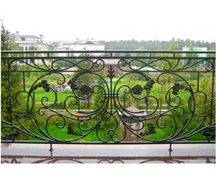 Elegant Hand-forged Wrought Iron Balcony Railings | free-classifieds-canada.com - 7