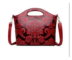 Women Vintage Embossed Ethnic Style Handbag | free-classifieds-canada.com - 2