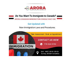 Arora Canadian Immigration Consultancy Inc | Immigration Consultants in BC | free-classifieds-canada.com - 2