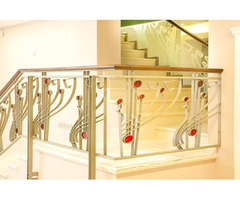 Custom-designed Wrought Iron Stair Railings | free-classifieds-canada.com - 1