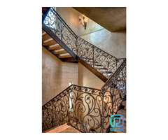 Custom-designed Wrought Iron Stair Railings | free-classifieds-canada.com - 6