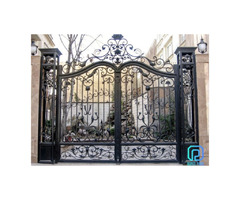 OEM metal art gates, wrought iron double swing gates | free-classifieds-canada.com - 4