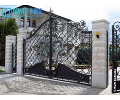OEM metal art gates, wrought iron double swing gates | free-classifieds-canada.com - 7