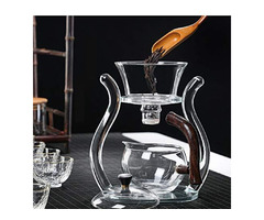 RORA Glass Teapot Set Automatic Magnetic Teapot | free-classifieds-canada.com - 5