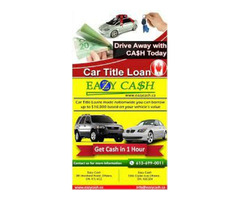 Car Title loans in Ottawa by Eazy Cash | free-classifieds-canada.com - 1