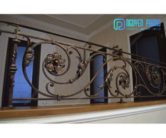 Luxury wrought iron interior railing for stairs | free-classifieds-canada.com - 1