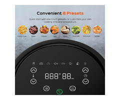 Dreo Air Fryer - 100℉ to 450℉, 4 Quart Hot Oven Cooker with 50 Recipes | free-classifieds-canada.com - 5