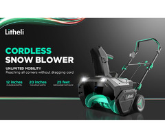 Litheli Cordless Snow Blower | free-classifieds-canada.com - 1