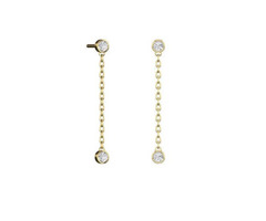 1ct Diamond Black Earrings with Certified Diamond | free-classifieds-canada.com - 1