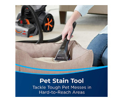 BISSELL ProHeat 2X Revolution Pet Full Size Upright Carpet Cleaner, 1548F, Orange | free-classifieds-canada.com - 3