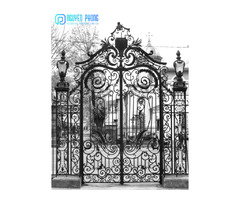 Decorative wrought iron main entry gates | free-classifieds-canada.com - 3