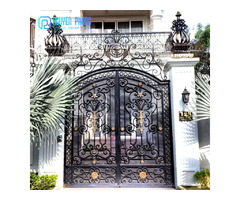 Decorative wrought iron main entry gates | free-classifieds-canada.com - 4