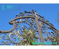Decorative wrought iron main entry gates | free-classifieds-canada.com - 7