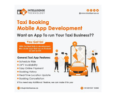 Taxi Booking App Development Services - Intellisense Technology | free-classifieds-canada.com - 1