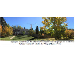 Lake View in Alberta With attached vacant lot | free-classifieds-canada.com - 1